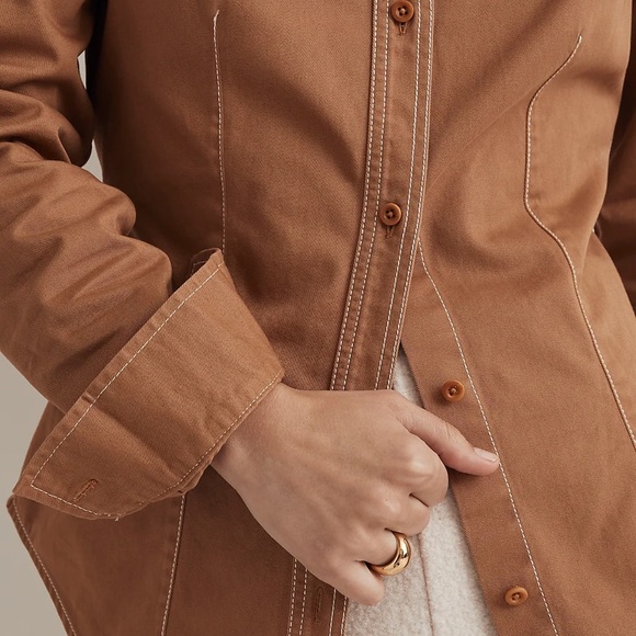 Madewell Heavy Weight Button Down - Picture 3 of 12